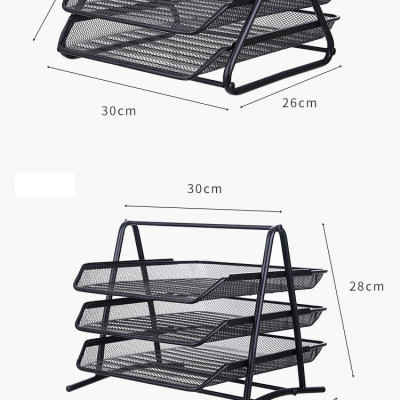 Kệ 3 Tầng Đựng Tài Liệu Văn Phòng , Sách Vở... Sơn Tĩnh Điện - Chính Hãng 