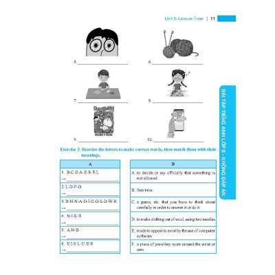 Sách - Global Success - Bài Tập Tiếng Anh Lớp 8 - Không Đáp Án - Minh Thắng