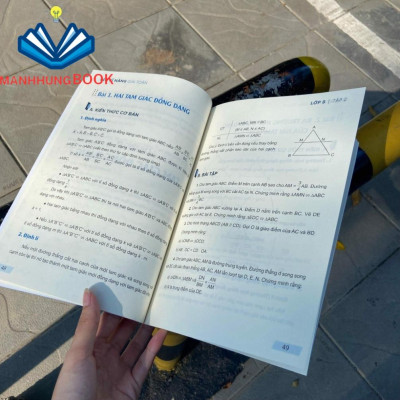 Sách: Rèn Kĩ Năng Giải Toán Lớp 8 Tập 2 - Theo Chương Trình Giáo Dục Phổ Thông Mới