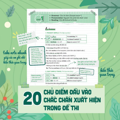 Sách - Takenote Vào 10 - Ghi Chú Nhanh Ôn Thi Cấp Tốc Vào Lớp 10 Tiếng Anh - Megabook