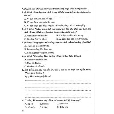 Bộ Đề Kiểm Tra Môn Tiếng Việt Lớp 3 (Dùng Kèm SGK Kết Nối Tri Thức Với Cuộc Sống) (HA-MK)