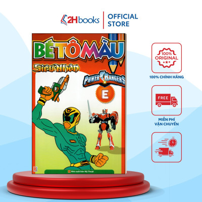 Sách- Combo 4 cuốn Bé Tô Màu Siêu Nhân (B+C+D+E)- 2HBooks