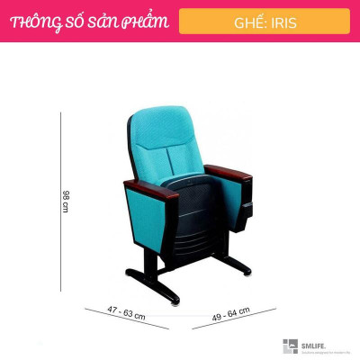 Ghế hội trường nhập khẩu SMLIFE Iris