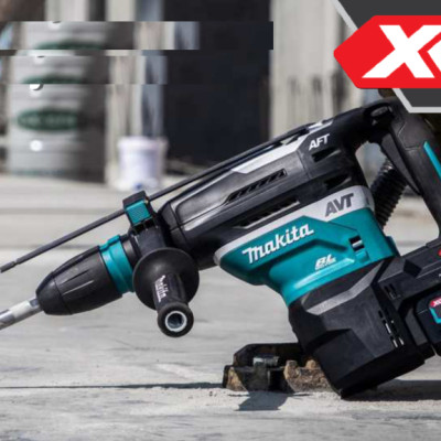 MÁY KHOAN ĐỘNG LỰC DÙNG PIN 40V MAKITA HR005GM201 (SẠC NHANH(DC40RA), 2 PIN 4.0A.H(BL4040)) - HÀNG CHÍNH HÃNG