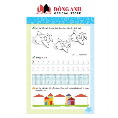 Sách - Tư Duy Toán Học Bé Chinh Phục Toán Học dành cho trẻ từ 4-6 tuổi