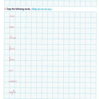 SÁCH TẬP VIẾT TIẾNG ANH 2 (BIÊN SOẠN THEO BỘ SÁCH FAMILY AND FRIENDS 2 NATIONAL EDITION)_HA