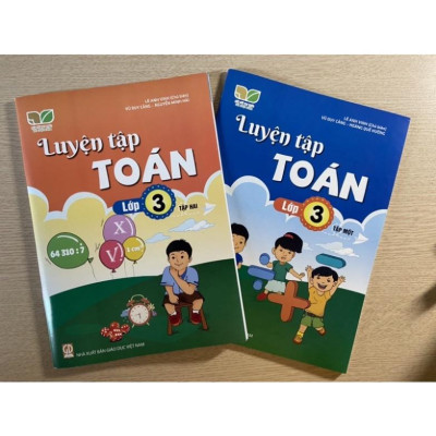 Sách - Luyện tập Toán lớp 3 ( tập 1 + tập 2)