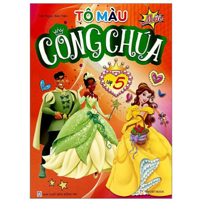 Sách - Tô Màu Công Chúa - Tập 5