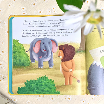 Sách - Combo 4 cuốn truyện cảm xúc: Khi Cú con sợ hãi, Khi Gấu con lo lắng, Khi Hà Mã tức giận, Khi Sư Tử nhút nhát