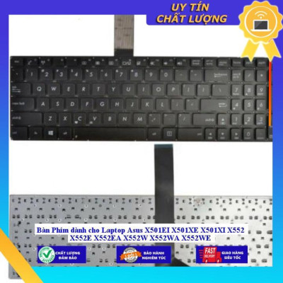 Bàn Phím dùng cho Laptop Asus X501EI X501XE X501XI X552 X552E X552EA X552W X552WA X552WE - Hàng Nhập Khẩu New Seal