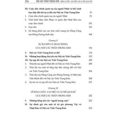 Nội các Trần Trọng Kim. Bản chất, vai trò và vị trí lịch sử ( Xuất bản lần thứ tư, có chỉnh sửa, bổ sung) - bản in 2025