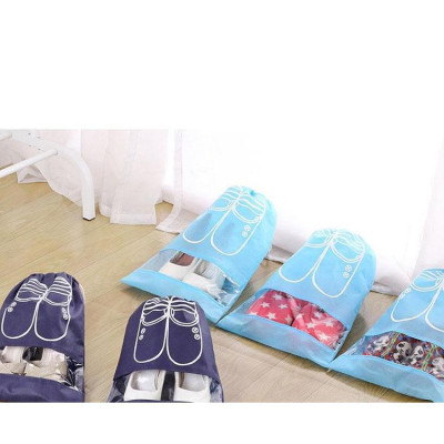 Set 10 Túi Đựng Giày Có Dây Rút 44x32cm