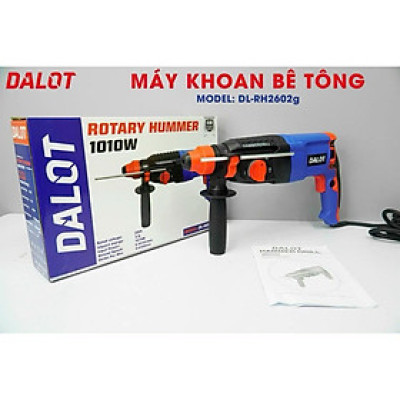 MÁY KHOAN BÊ TÔNG 3 CHỨC NĂNG 1010W DL-RH2602G - DALOT - HÀNG CHÍNH HÃNG