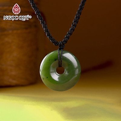 Mặt dây chuyền đồng điếu ngọc bích mệnh mộc, mệnh hỏa - Ngọc Quý Gemstones