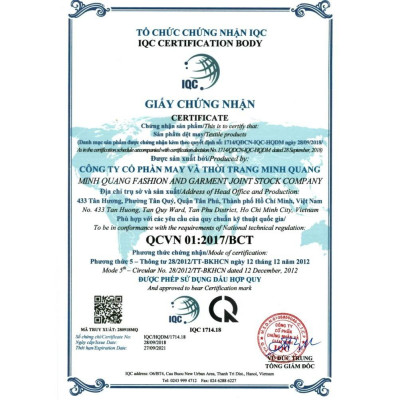 Bộ cotton màu dài bo cài nút vai BABIBOO - BBC38