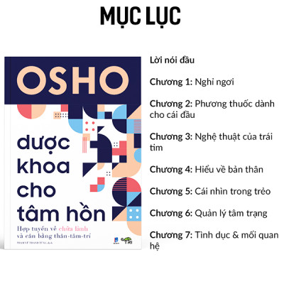 Sách OSHO - Dược Khoa Cho Tâm Hồn