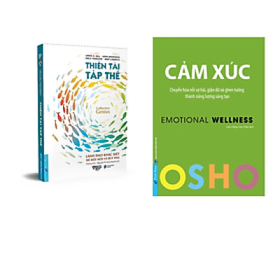 Combo 2 Cuốn : Thiên Tài Tập Thể+ Osho - Cảm Xúc