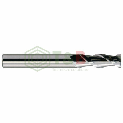 Dao Phay Phẳng 2 Me D1.5 x 2.25 x 45 Union Tool Model CAS2015-0225, Dao phay ngón gia công trước nhiệt, đồng, nhôm