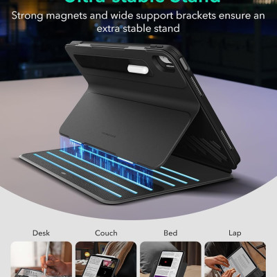Bao Da dành cho iPad Air 11 inch / iPad Air 13 inch M2 M3 2025/2024 ESR Shift Magnetic Case 360 - Hàng Chính Hãng