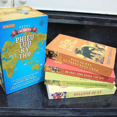 Những Câu Chuyện Phiêu Lưu Kỳ Thú 2 (Hộp 4 Cuốn)