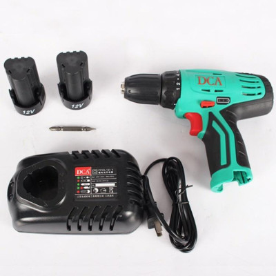 MÁY KHOAN DÙNG PIN 12V/2AH*2 DCA ADJZ10-10EK - HÀNG CHÍNH HÃNG