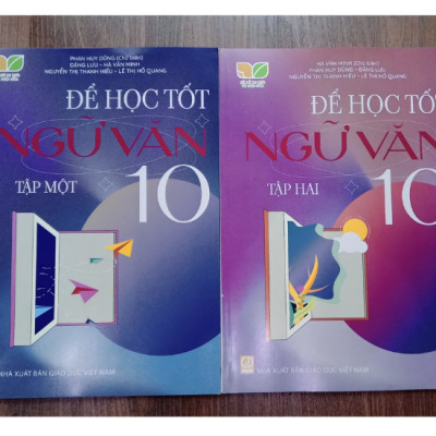 Sách - Combo để học tốt ngữ văn lớp 10 ( T1 + T2) Kết nối tri thức với cuộc sống