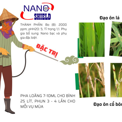 Bộ sản phẩm TRỊ NẤM, DIỆT KHUẨN cho lúa hiệu quả và tiết kiệm chi phí