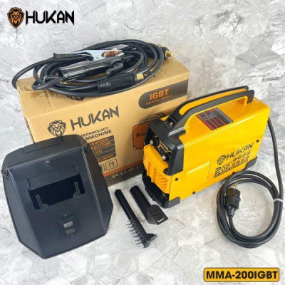 MÁY HÀN ĐIỆN TỬ 200A MMA-200 IGBT HUKAN  - HÀNG CHÍNH HÃNG