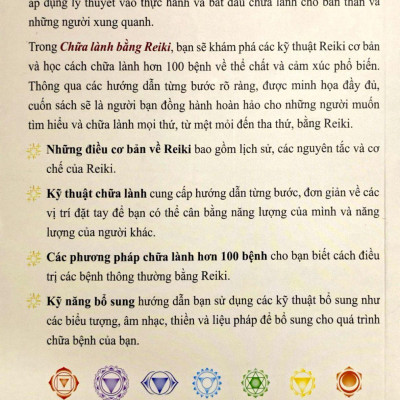 Sách - Chữa Lành Bằng Reiki