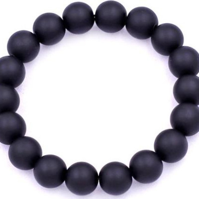 Chuỗi tay Thạch Anh Đen Mờ size 10 ly - hợp mệnh Mộc, mệnh Thủy