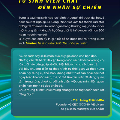 Mentor - Từ sinh viên chất đến nhân sự chiến