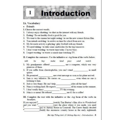 Sách Bài Tập Tiếng Anh Lớp 12 ( Theo chương trình GDPT Mới - Chân Trời Sáng Tạo -Tặng File Đáp Án) (HA-MK)