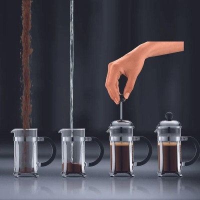 Bình cà phê kiểu Pháp Bodum Chambord 1928-16, dung tích 1L, sản xuất Bồ Đào Nha | Hàng chính hãng