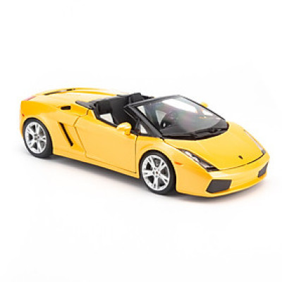 Mô Hình Xe Lamborghini Gallardo Spyder Yellow 1:18 Bburago - MH18-12016