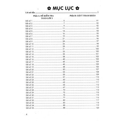 Bộ Đề Kiểm Tra Môn Toán Lớp 3 (Dùng Kèm SGK Chân Trời Sáng Tạo) (HA-MK)