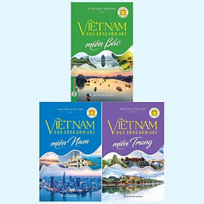 Sách - Việt Nam Non Sông Gấm Vóc -  Combo 3 Cuốn - VIETNAMBOOK