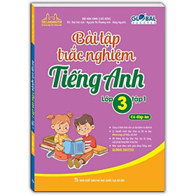 Sách - Global Success - Bài Tập Trắc Nghiệm Tiếng Anh Lớp 3 - Tập 1 - Minh Thắng