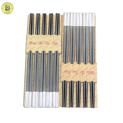 Đũa Gỗ Mun Ghép Nhôm - Đồ Gỗ Thủ Công Mỹ Nghệ Cao Cấp Thương Hiệu Gỗ Trường Sơn