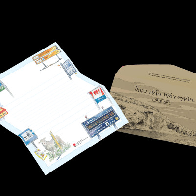 Theo Dấu Mây Ngàn - Tập 4 - Tặng Kèm Obi + Postcard + Phong Thư + Giấy Viết Thư