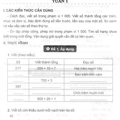 GIÚP EM GIỎI TOÁN LỚP 3 - VỞ ÔN TẬP CUỐI TUẦN (DÙNG CHUNG CHO CÁC BỘ SGK HIỆN HÀNH)