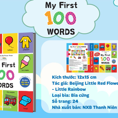 My First 100 Words - Thế Giới Muôn Màu - Bìa Cứng