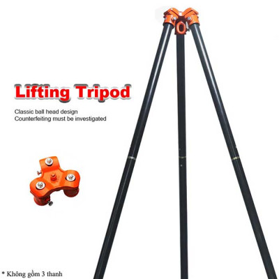 Bộ ống thép ABG dành riêng cho giá móc treo palang dài 3M, chắc chắn, chất lượng cao, bền bỉ, giải pháp hoàn hảo cho nhu cầu cẩu vận chuyển - Hàng Chính Hãng