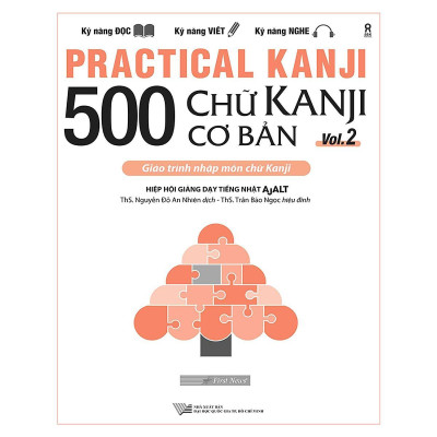 Sách - Practical Kanji Vol.2 - 500 Chữ Kanji Cơ Bản Vol.2