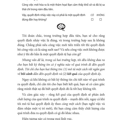 Lựa Chọn Đúng Quan Trọng Hơn Nỗ Lực