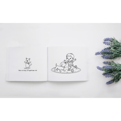 Sách - Tô Màu Cuộc Sống Muôn Màu Cùng Bu + Tô Tuổi Thơ Vẽ Vụ Cười   - Combo 2 Cuốn - Việt Thư