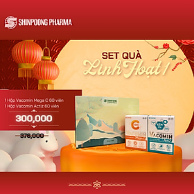 SET QUÀ LINH HOẠT 1 - Shinpoong Pharma