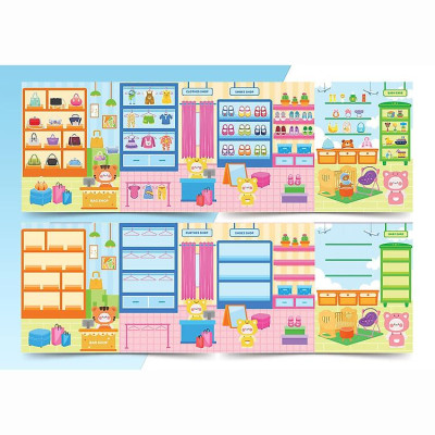 Sách Trò chơi Đồ hàng (Hơn 200 Stickers)