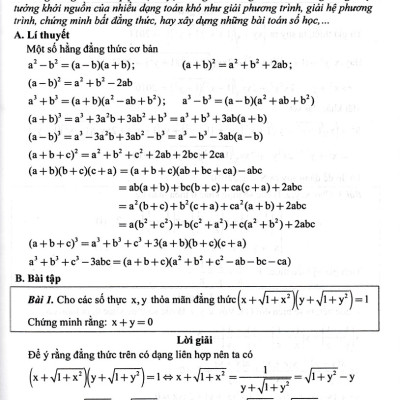Sách tham khảo- Kiến Thức Và Kinh Nghiệm Làm Bài Qua Các Kì Thi Vào Lớp 10 Môn Toán_HA