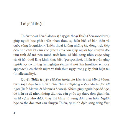 Thiền Truyện (Song Ngữ Anh – Việt)