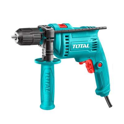 Máy khoan búa 13mm 680W TOTAL TG1061356-2E - Chỉnh được tốc độ, đảo chiều, có chức năng búa - Tốc độ 247